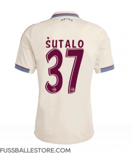 Günstige Ajax Josip Sutalo #37 3rd trikot 2025-26 Kurzarm